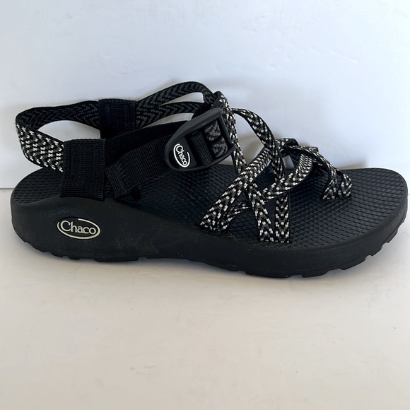 Chaco Womens Black Gray Sandals Size 7 - Picture 7 of 11